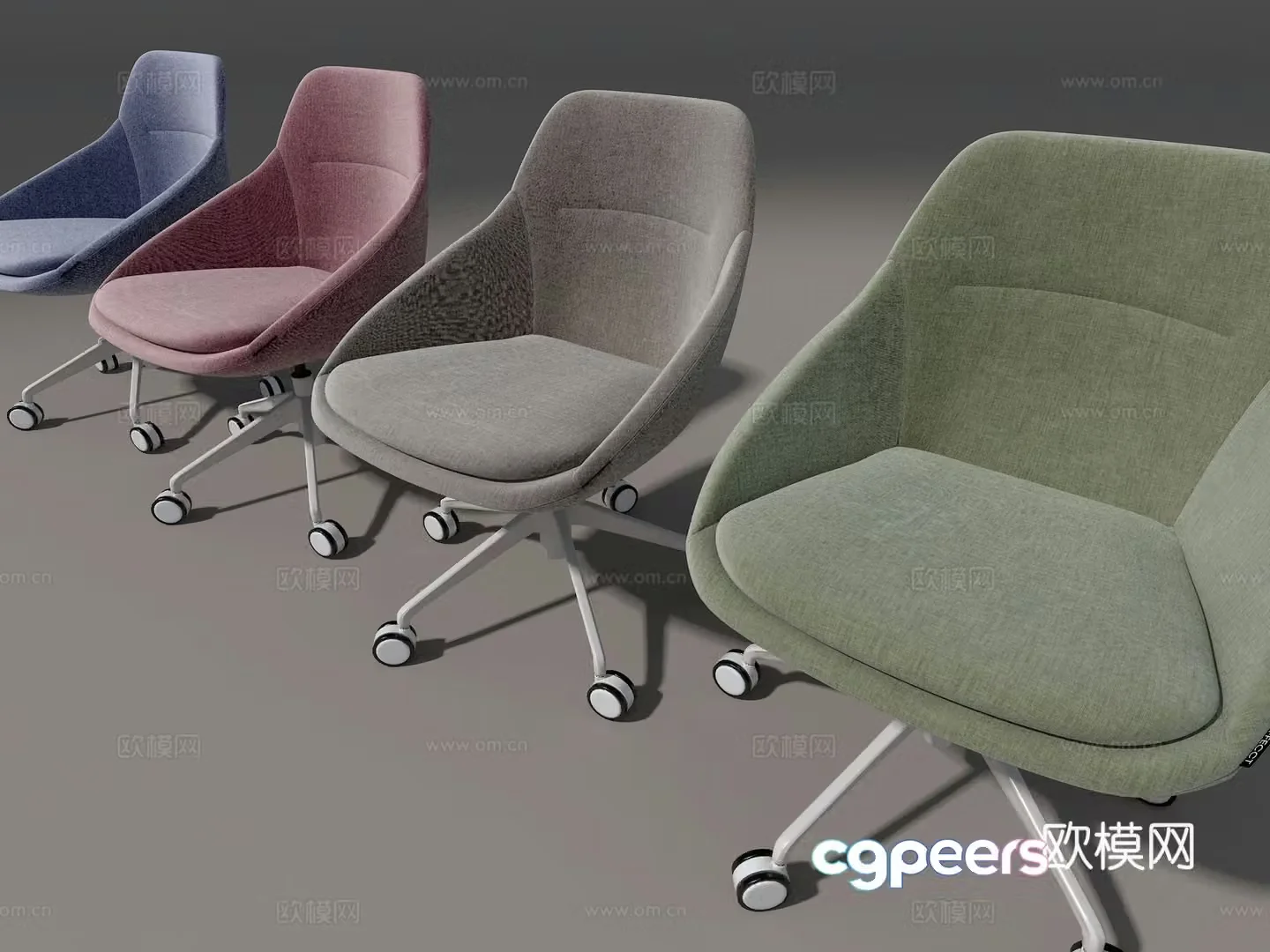 Cloth chair 3d model