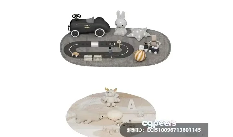 Cozy Children’S Playroom 3D Model – 4296 – VRAY Render