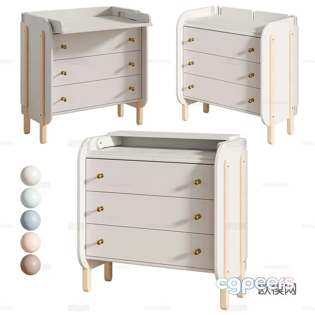 Children’s storage cabinet Children’s storage cabinet 3d model