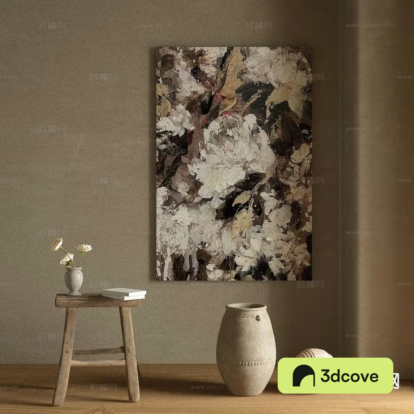 Nordic texture painting decorative painting hanging painting