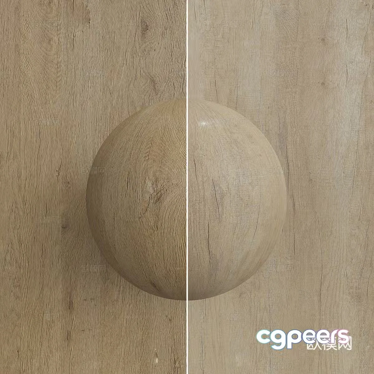 Wood grain wall panel 3d model