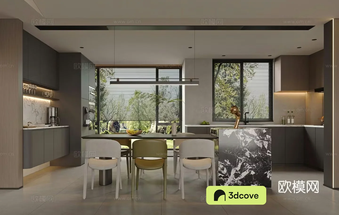 Modern restaurant