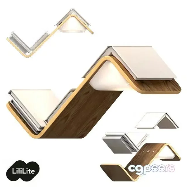 3ds Max Free – Shelf Lamp Lililite Lamp Shelf Mark