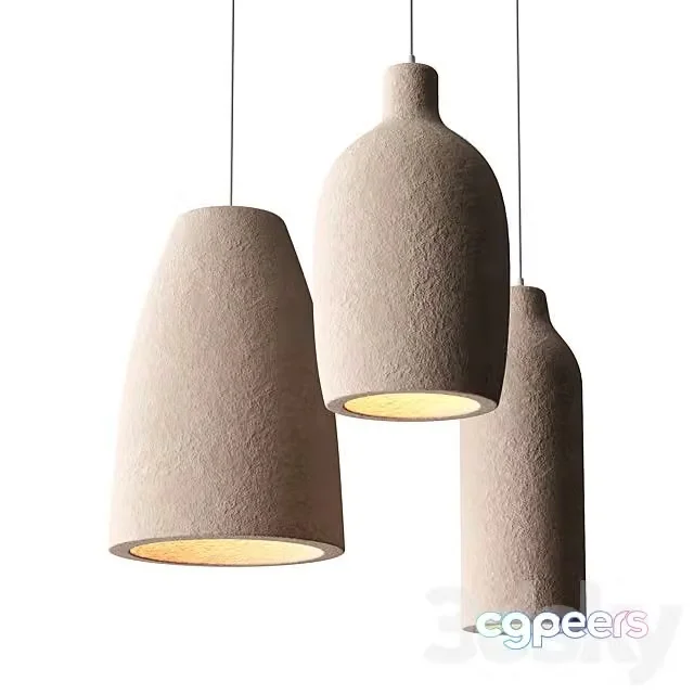 3ds Max Free – 1Hh WABI PENDANT LIGHTS by Vakkerlight