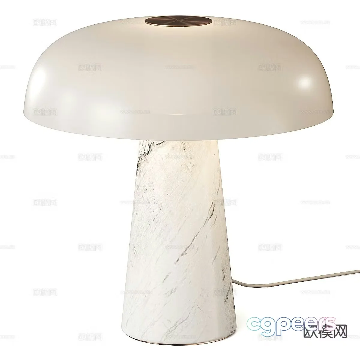 Minimalist desk lamp artistic desk lamp 3d model