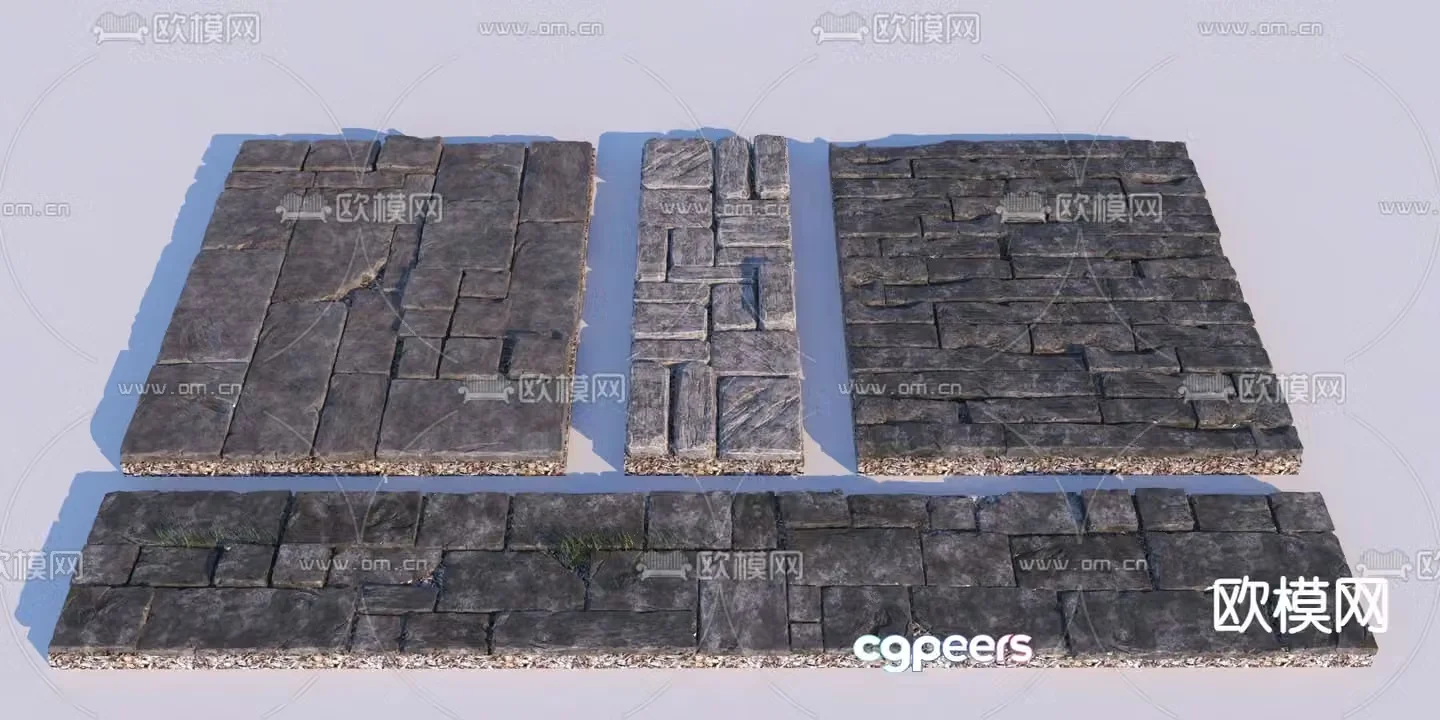 Bluestone road Tingbu 3D model