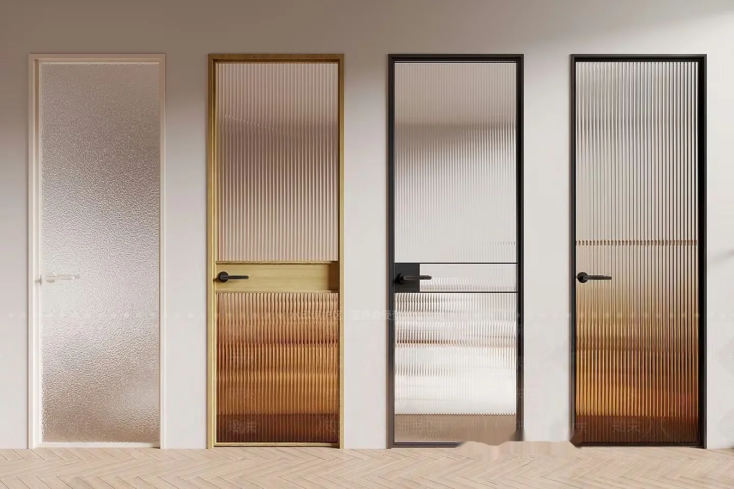 Four Doors 3D Model – 16600 – VRAY Render