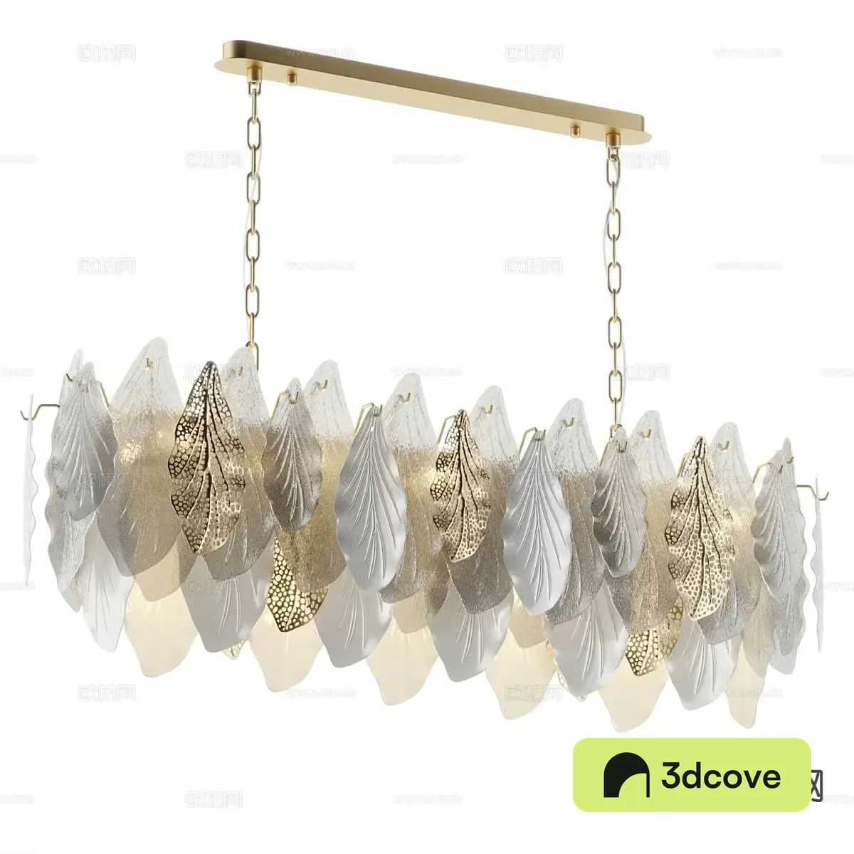 Modern crystal chandelier