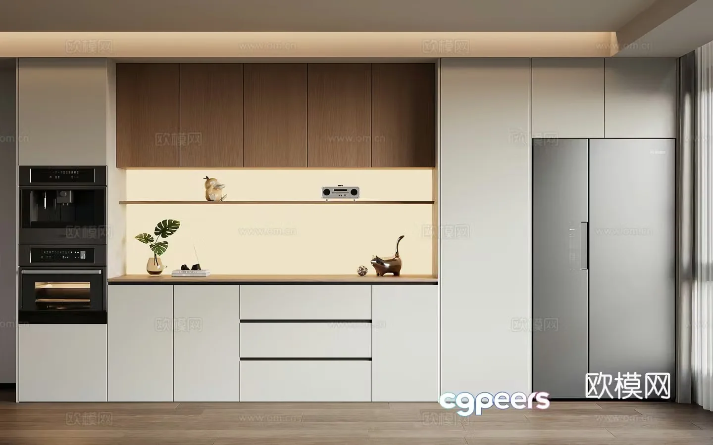 Modern sideboard 3D model