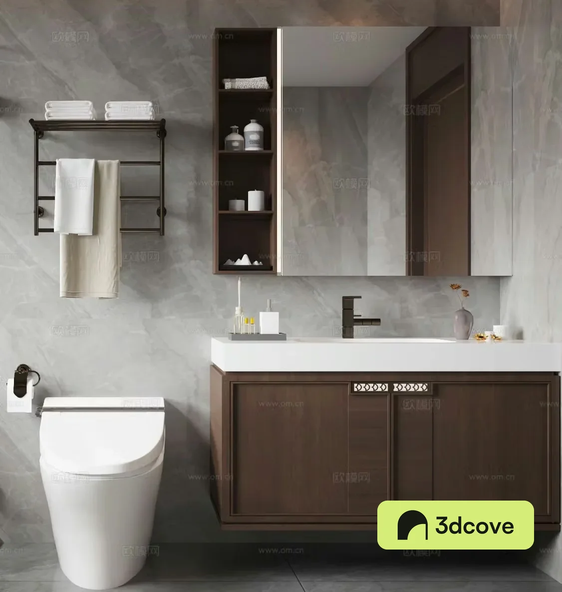 New Chinese bathroom cabinet