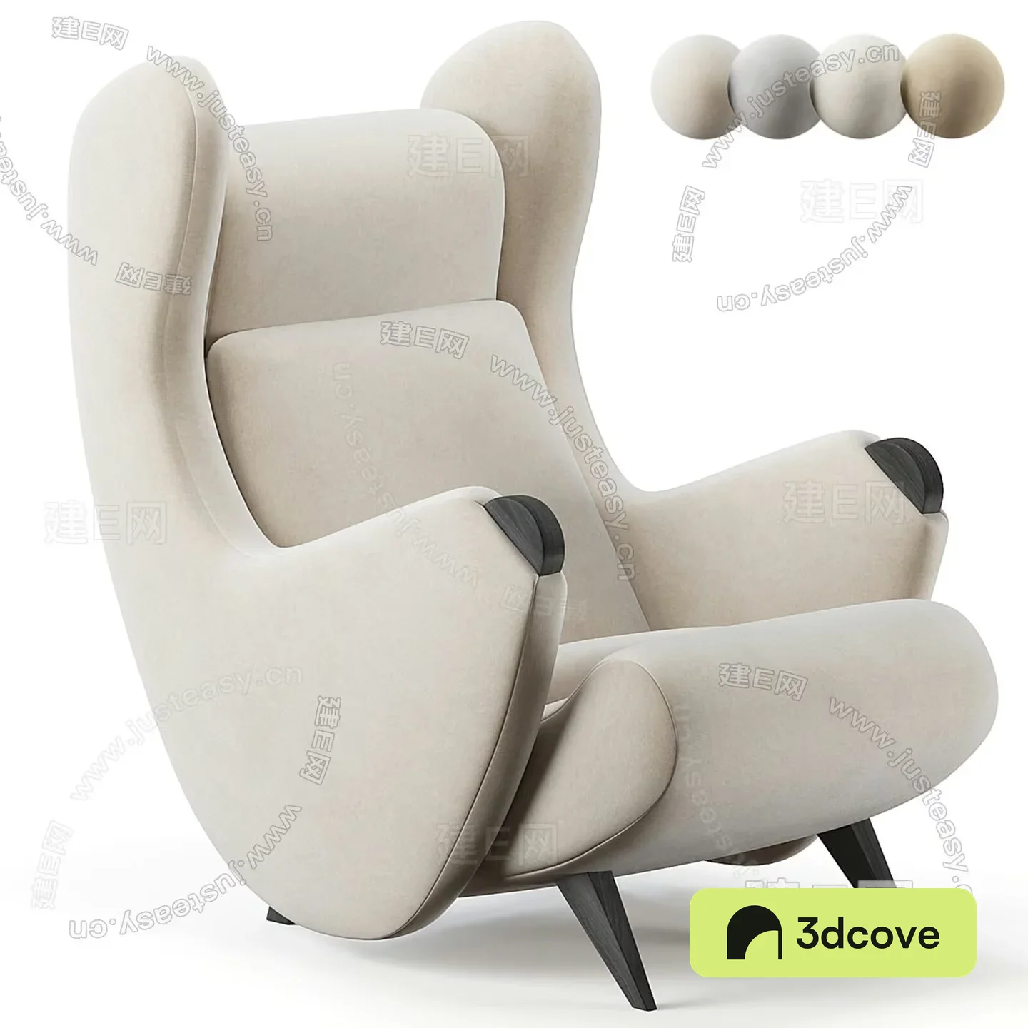 Modern White Chair