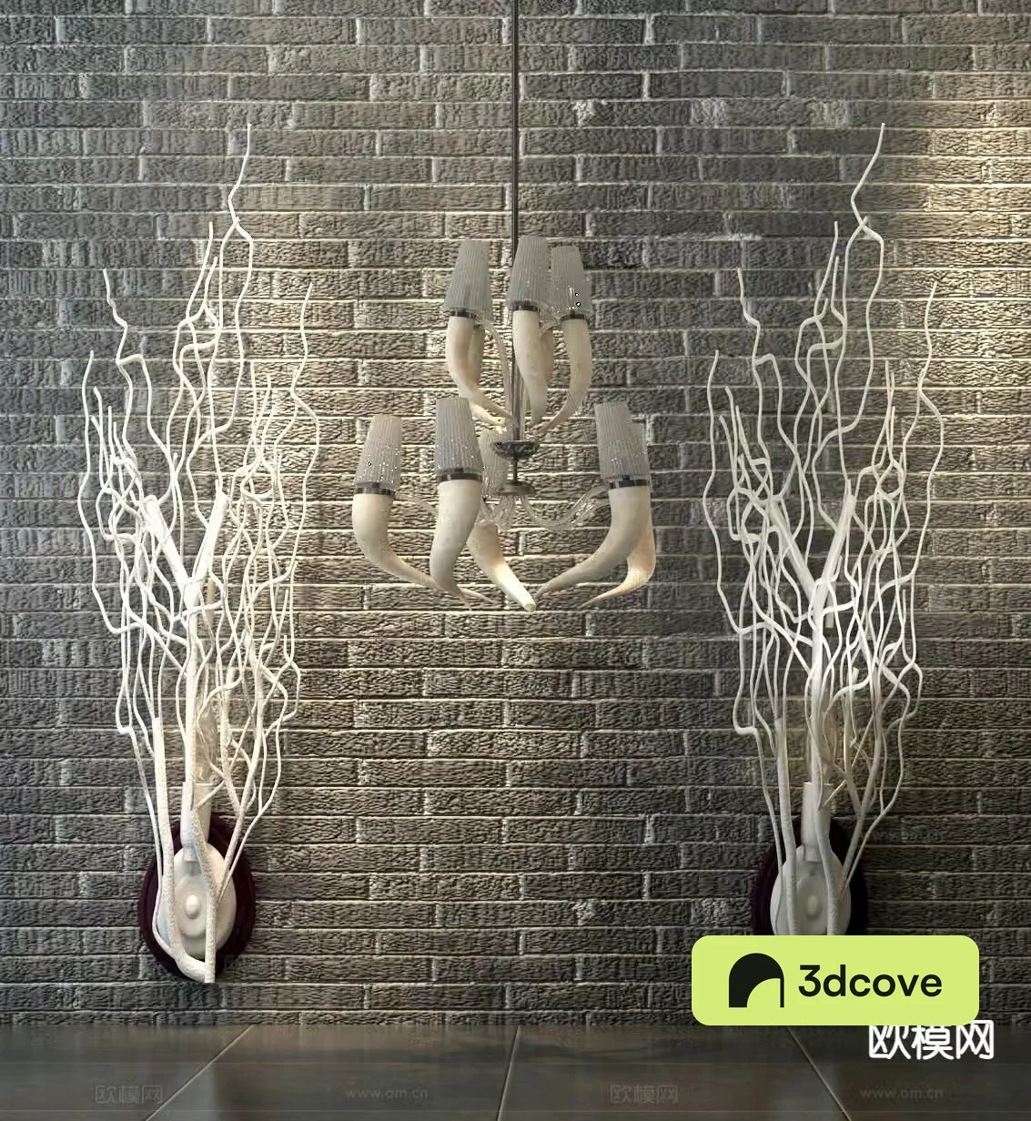 European decorative lamp coral lamp art decorative lamp