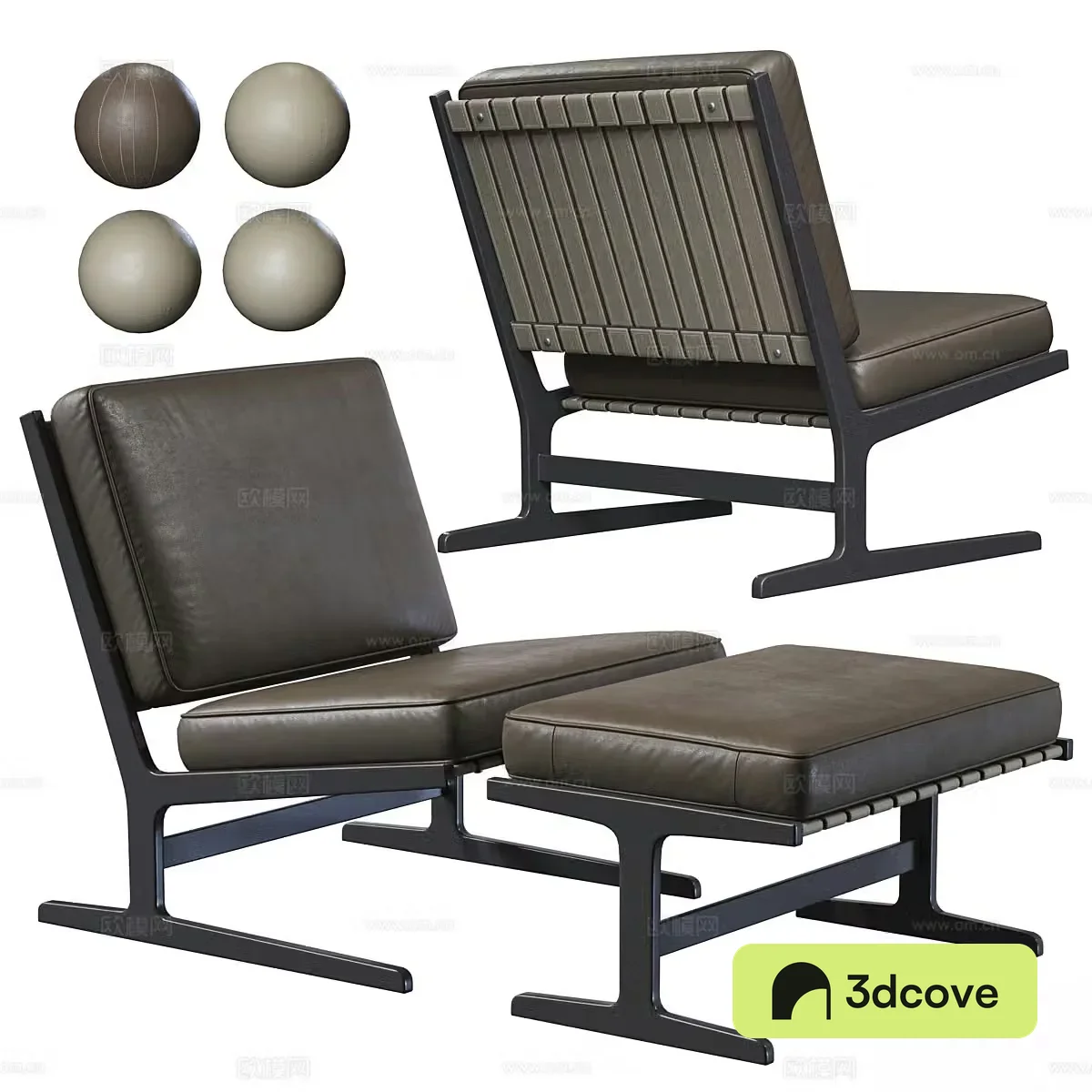 New Chinese style leisure chair