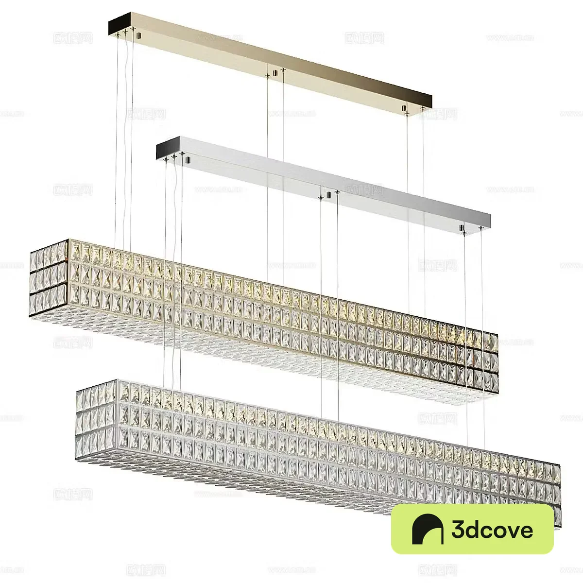 Light luxury crystal chandelier