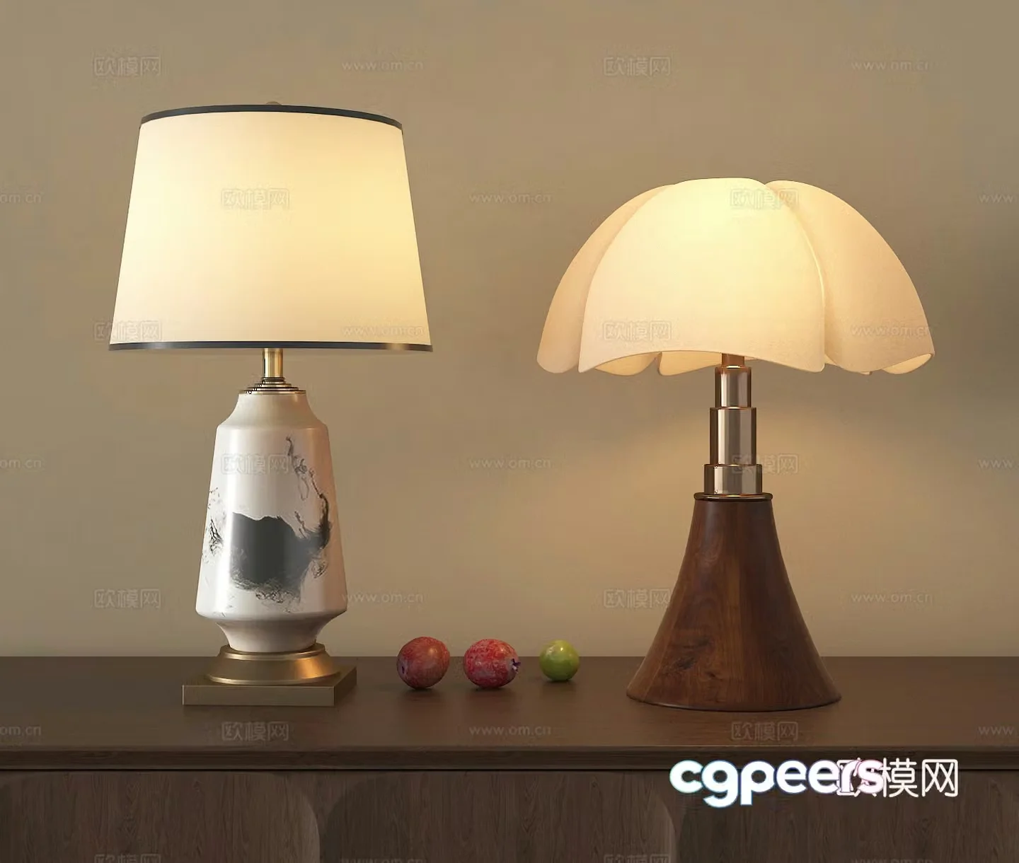 Desk lamp Desktop lamp Bedside lamp Reading lamp 3D model
