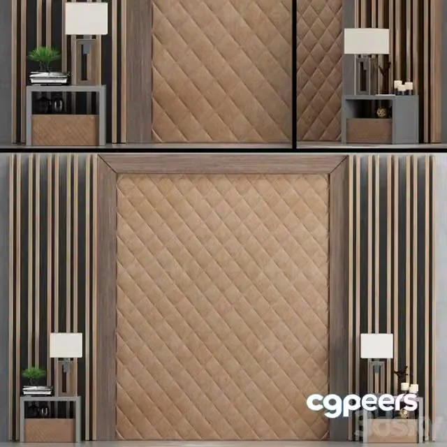 3ds Max Free – Unfinished_8 (headboard)
