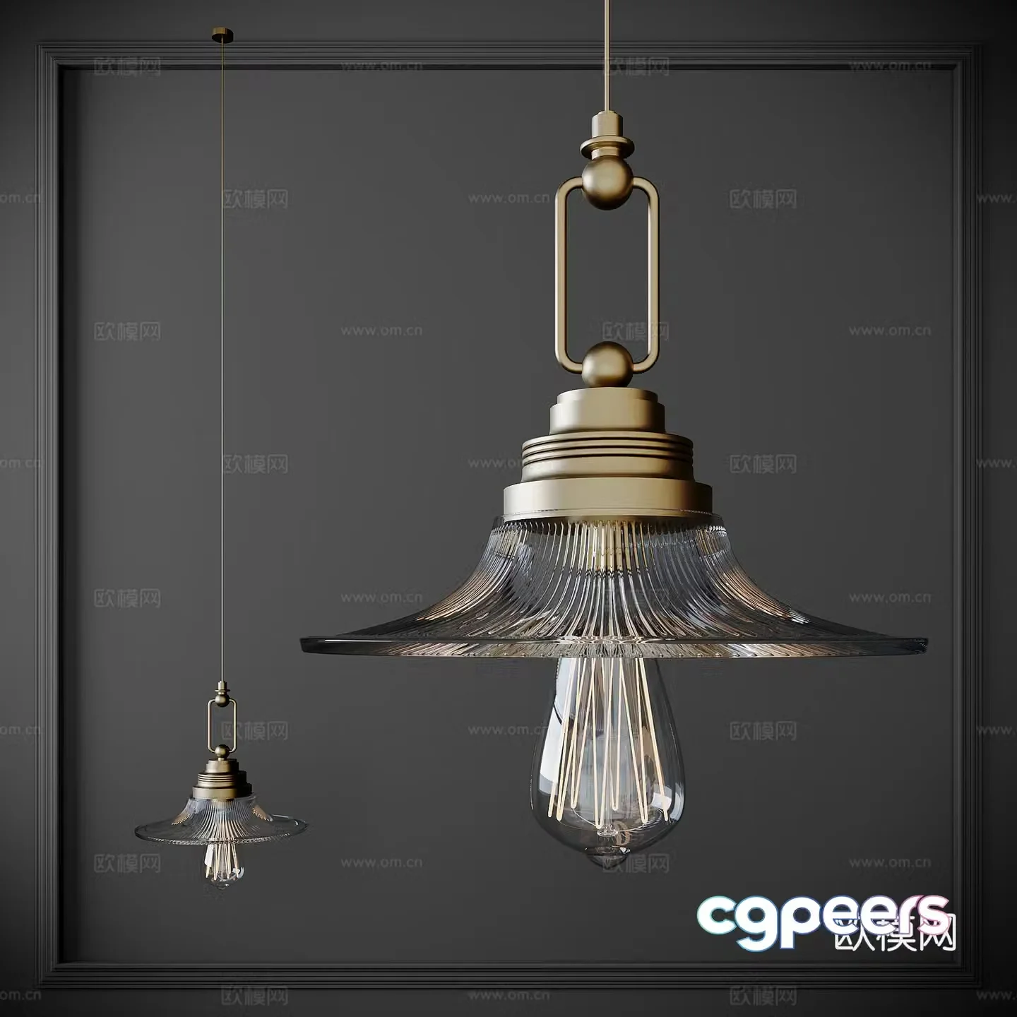 Chandelier Small Chandelier Glass Chandelier Bedside Chandelier Art Chandelier Restaurant Chandelier 3D Model