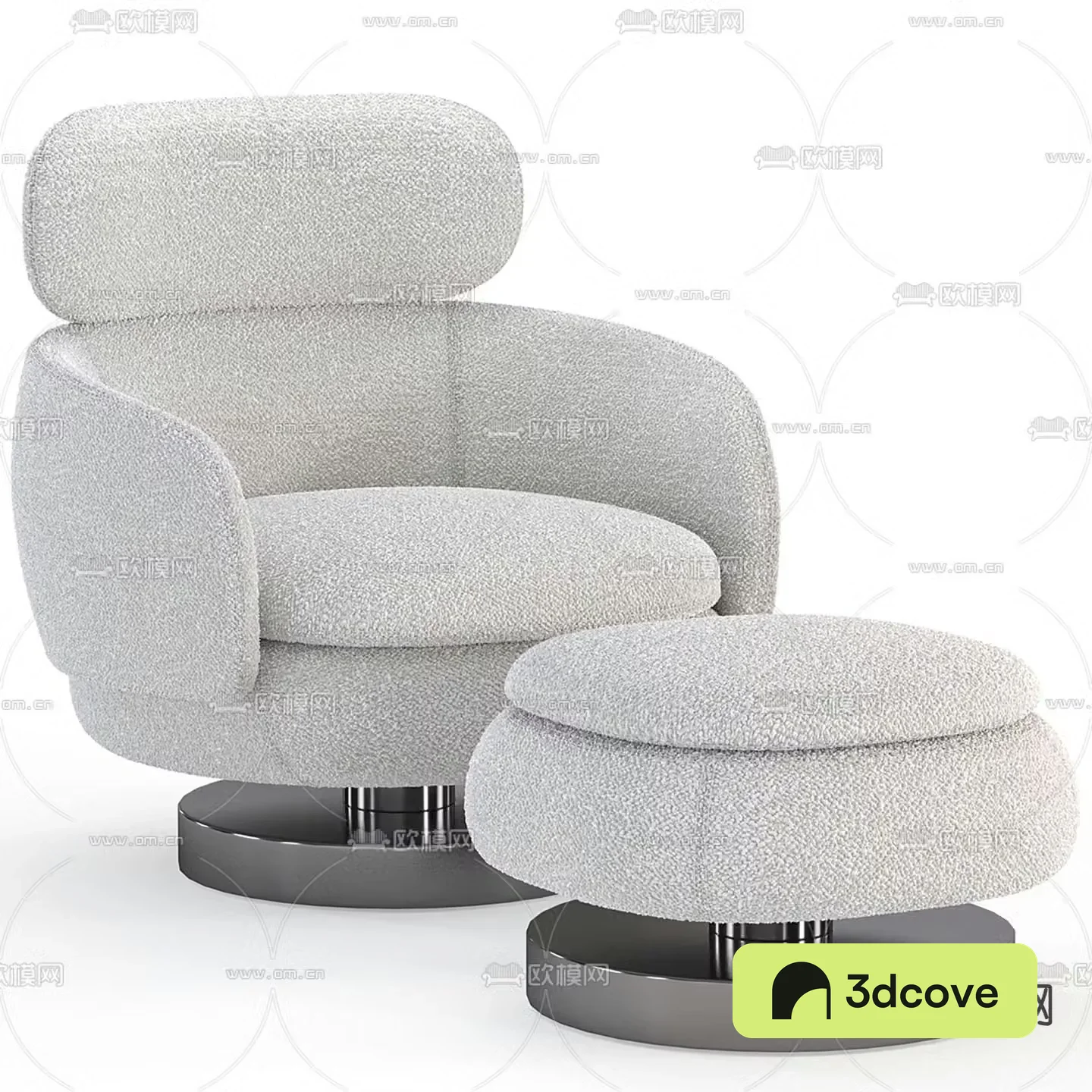 Minotti Italian single sofa chair
