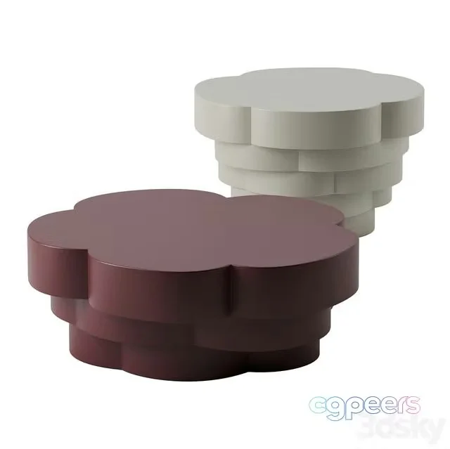 3ds Max Free – Idda coffee tables by La Cividina