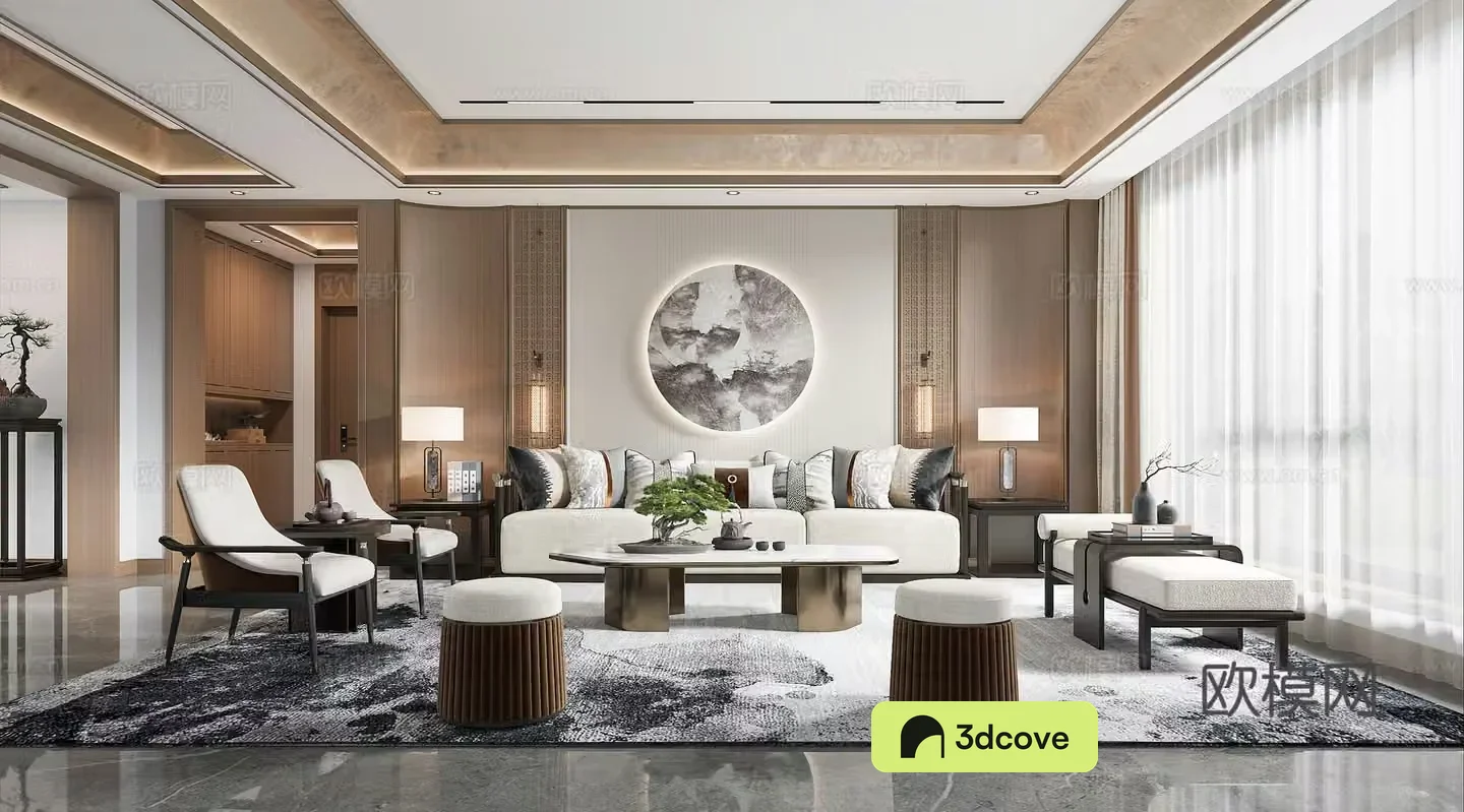 New Chinese living room
