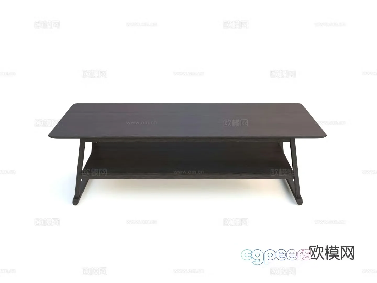 Suting TG rectangular table 3e model