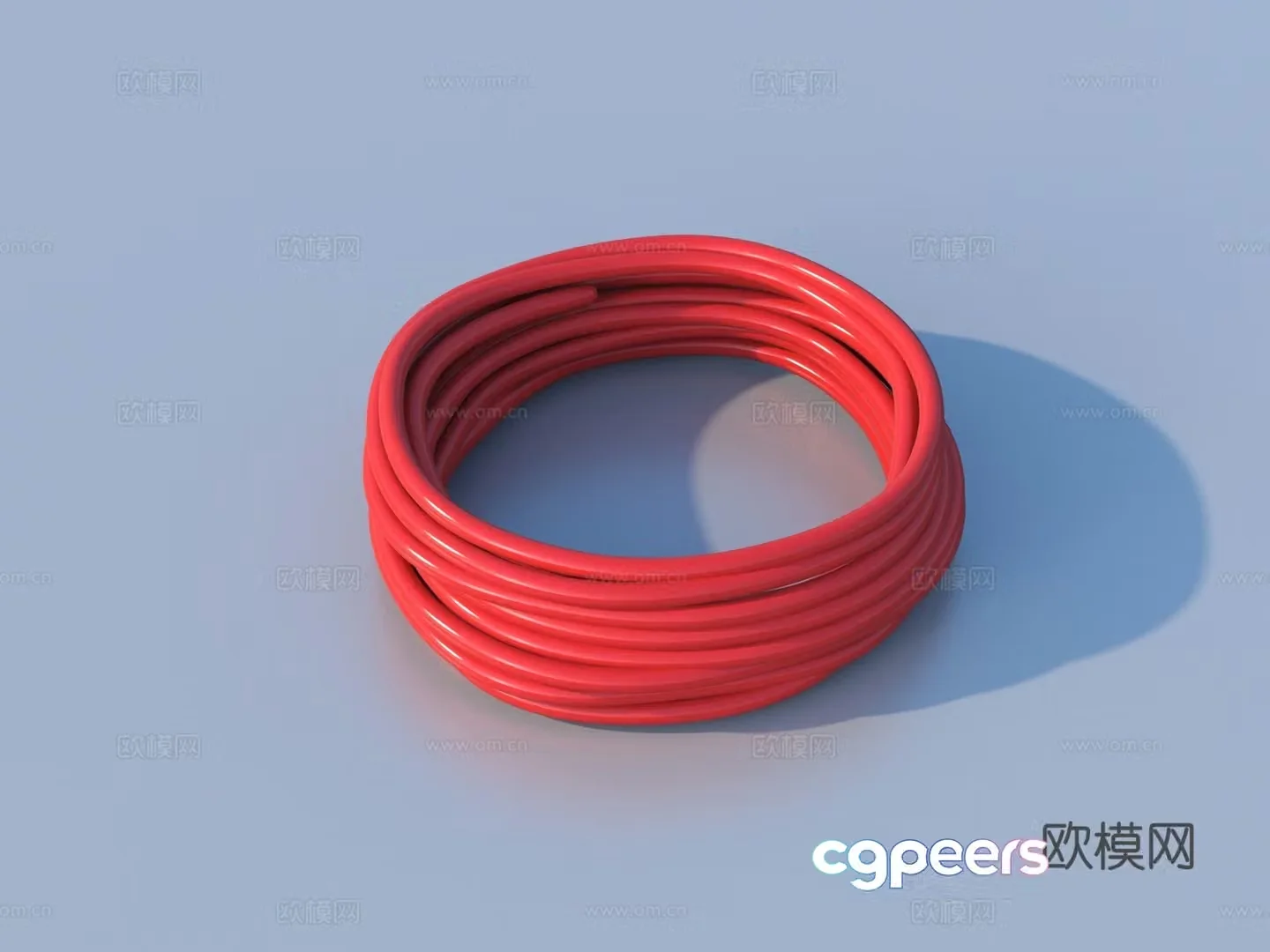 Wires Cables Line Equipment 3D Model