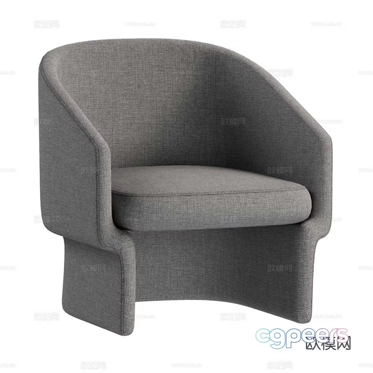 Leisure chair sofa chair 3d model