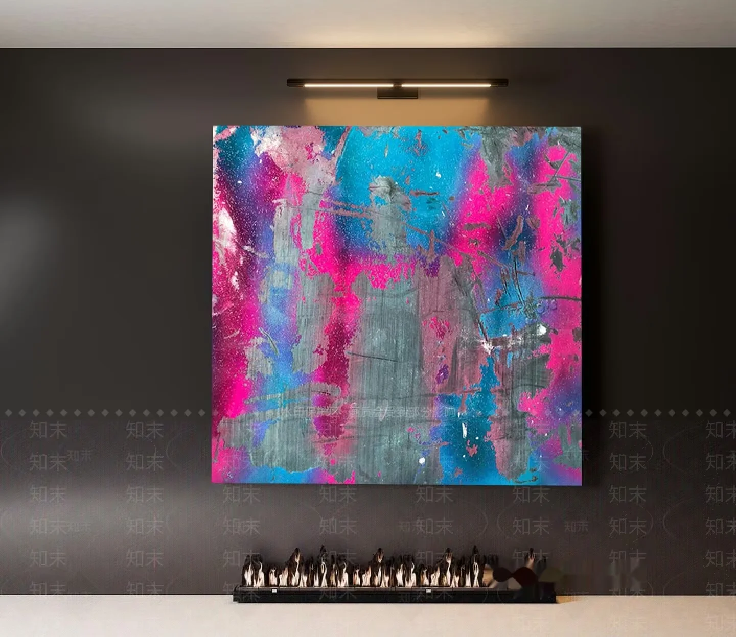 Abstract Art Piece 3D Model – 3535 – VRAY Render