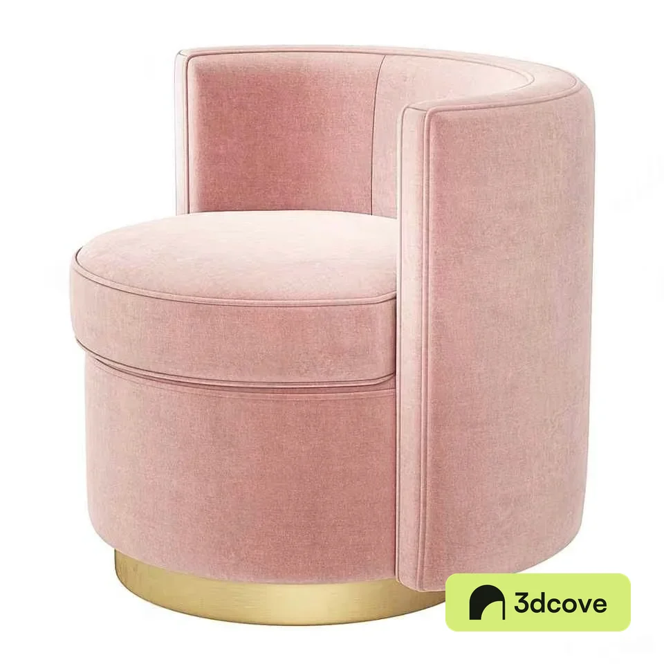 Modern Pink Chair