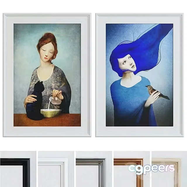 3ds Max Free – Picture Frame Set 525