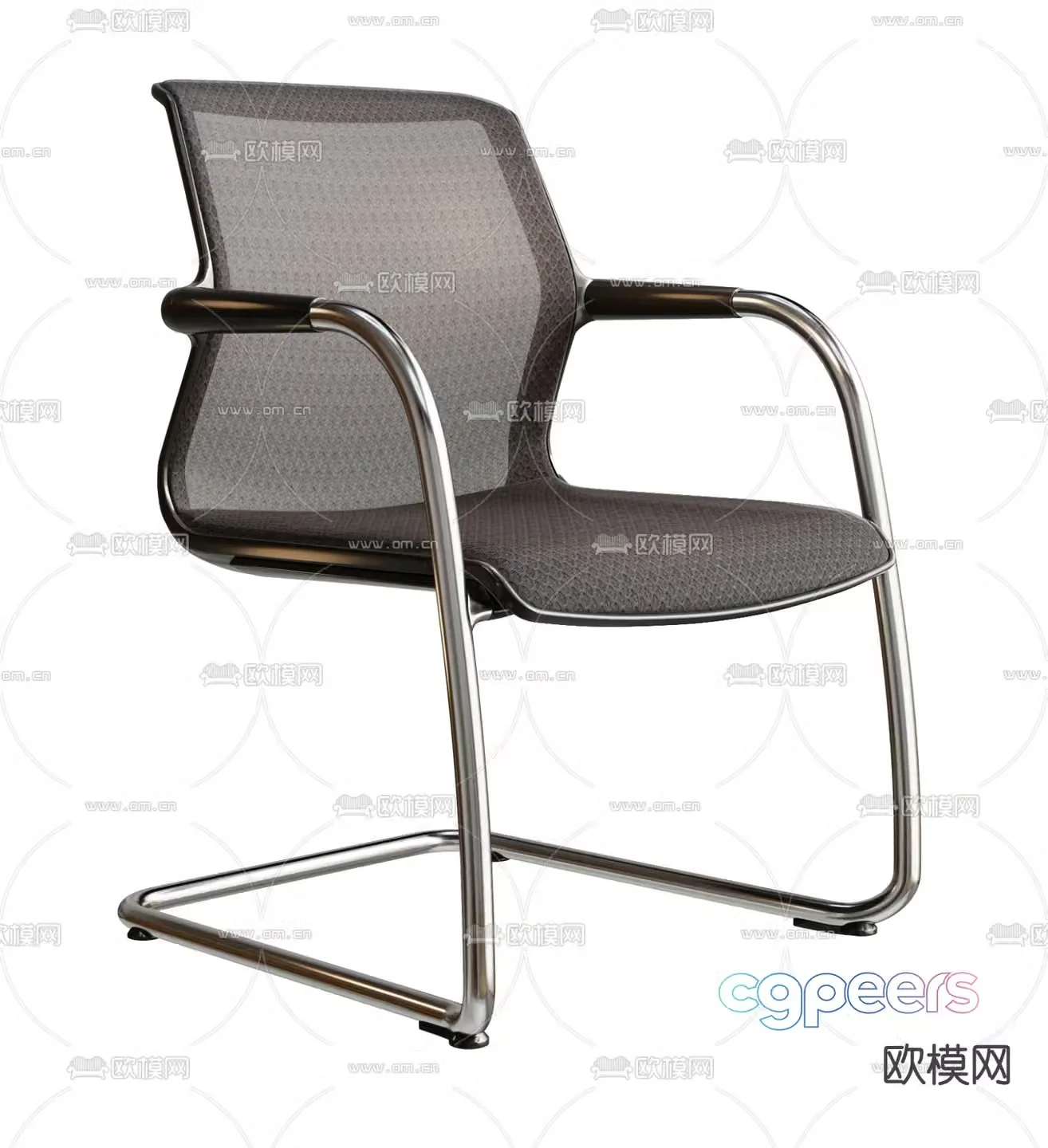 Office chair staff chair 3d model