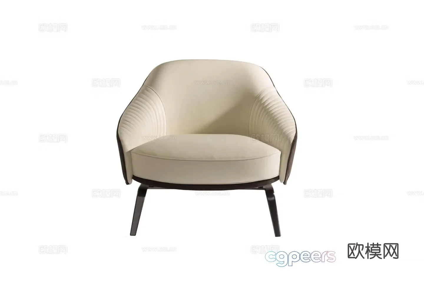 Visionnaire WHITNEY Armchair 3d Model