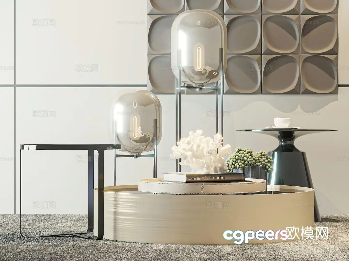 3D model of mother-in-law coffee table
