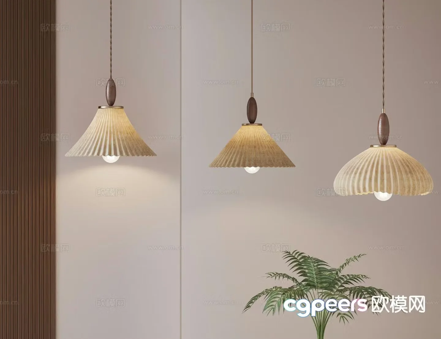 3D model of medieval style chandelier