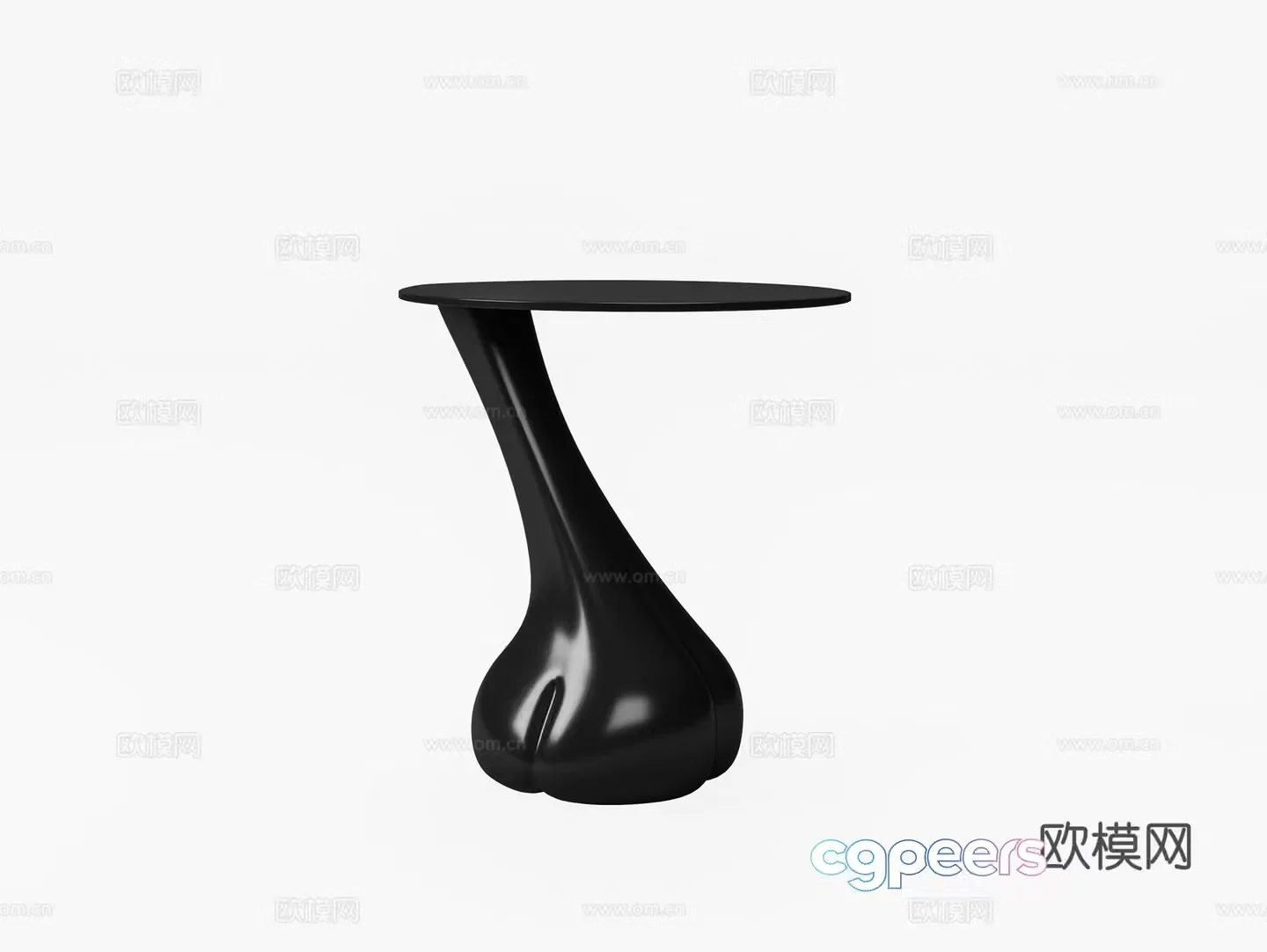 3D model of side table