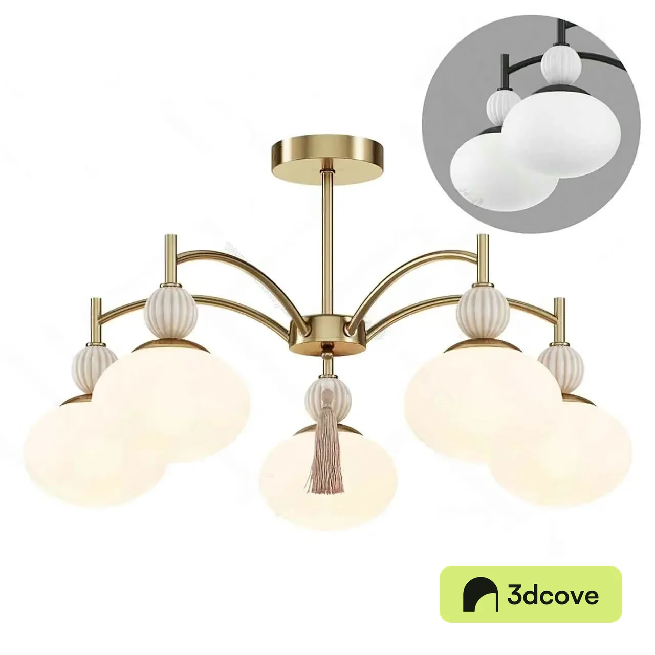 Gold Light Fixture