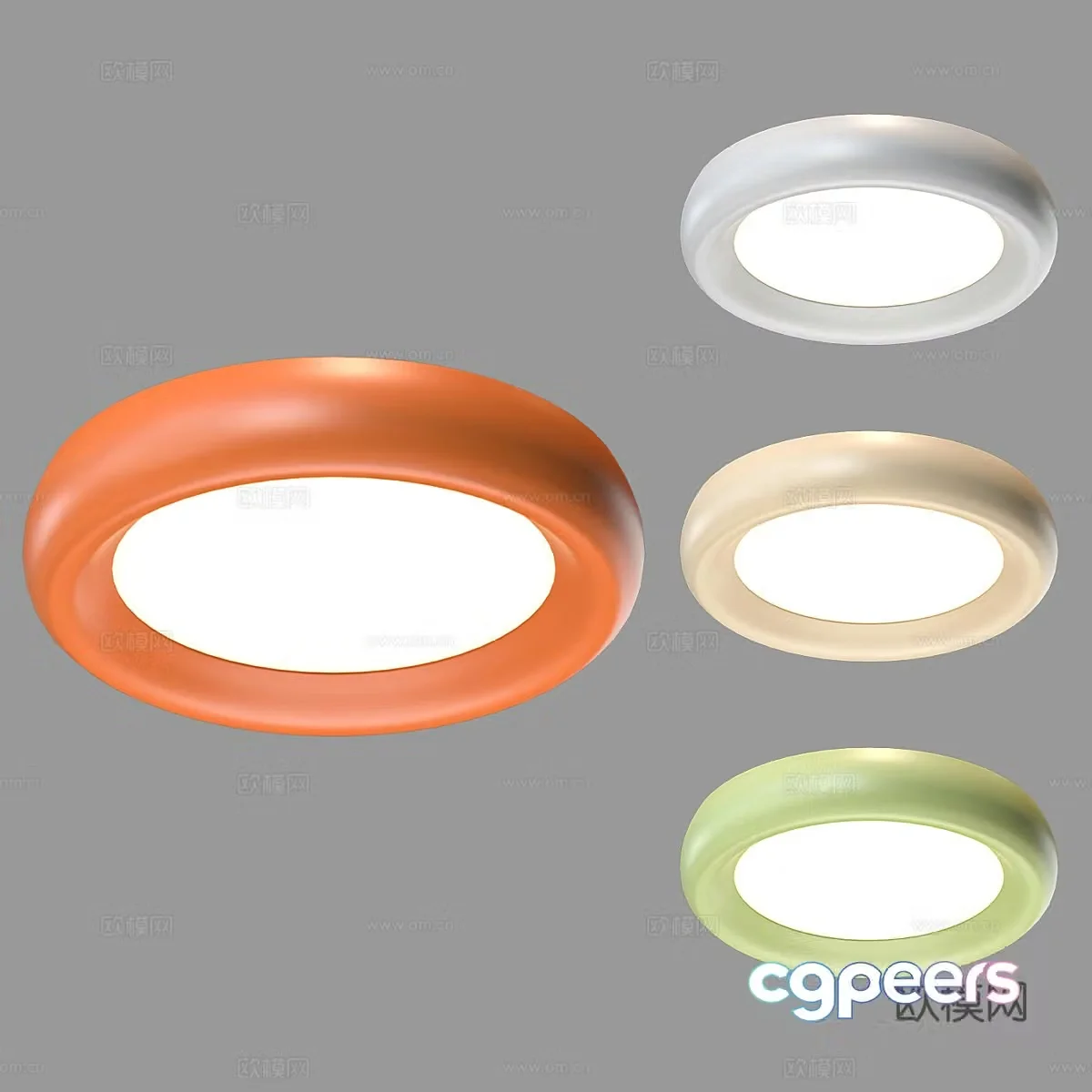 Modern simple ceiling lamp Ceiling lamp Simple ceiling lamp Lamp 3d model