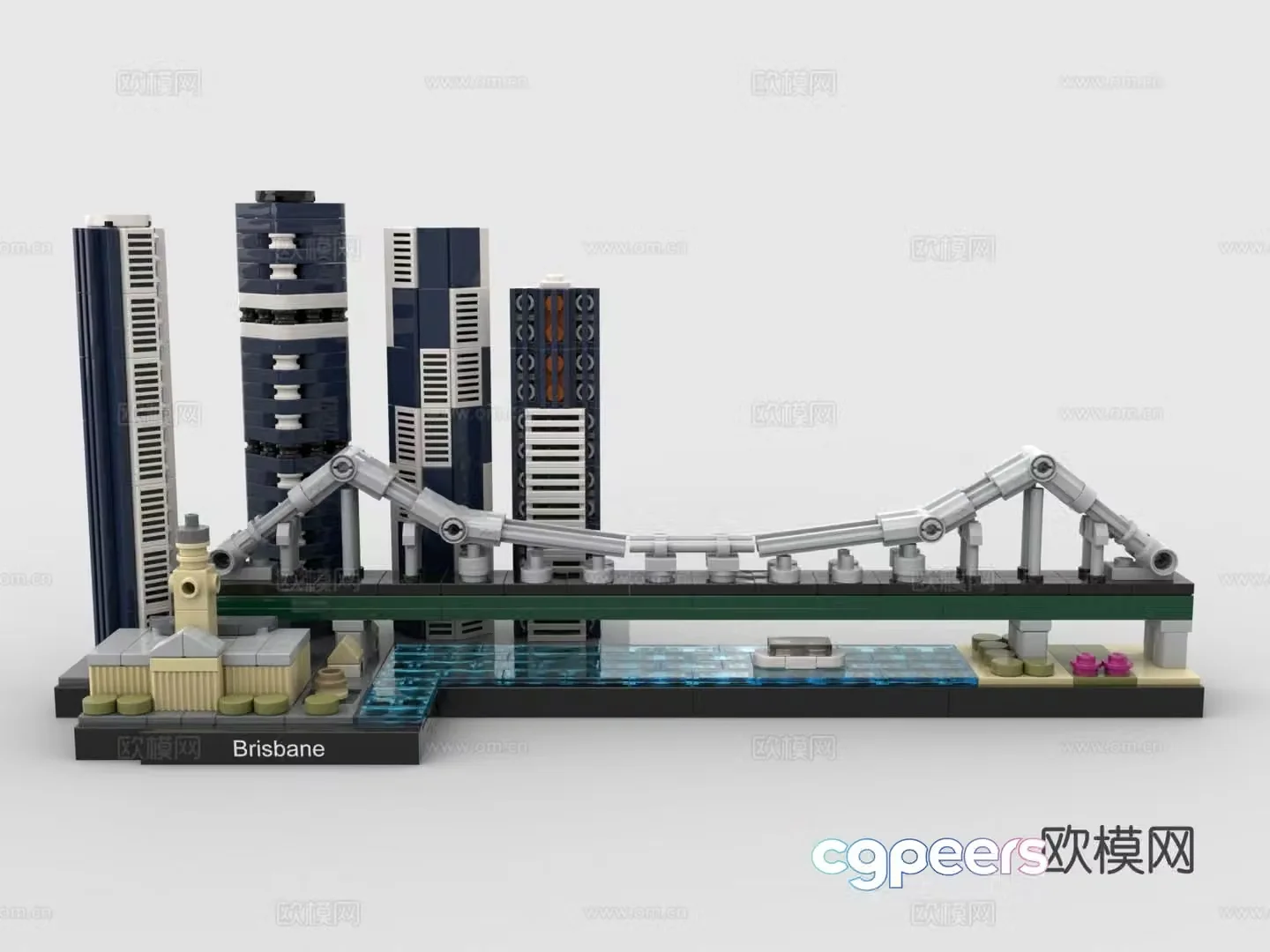 Lego toys building block toys building complex 3d model