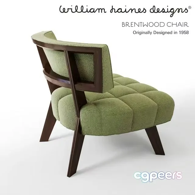 3ds Max Free – Luxurious Brentwood Chair