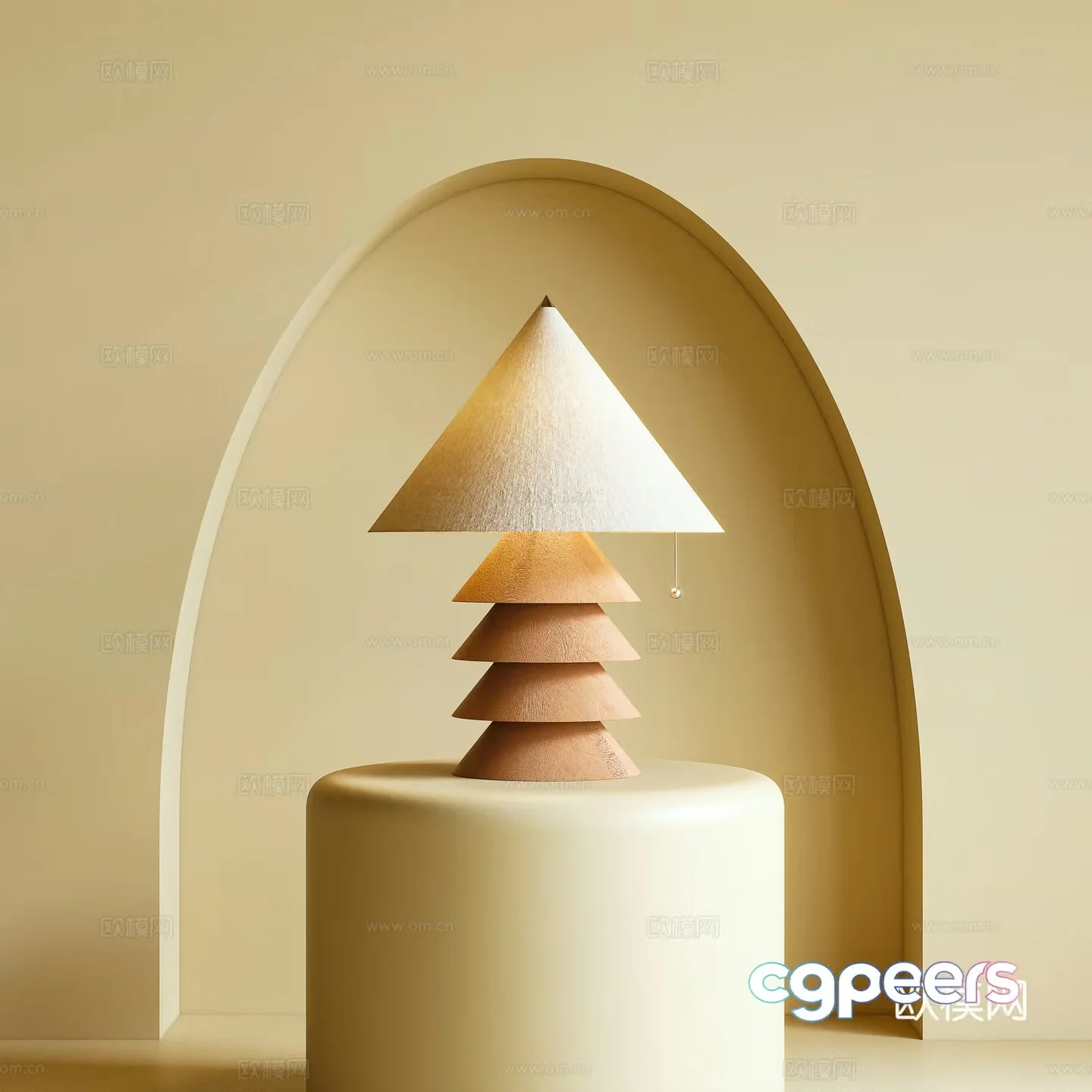 Wasabi Desk Lamp Decorative Light 3D Model