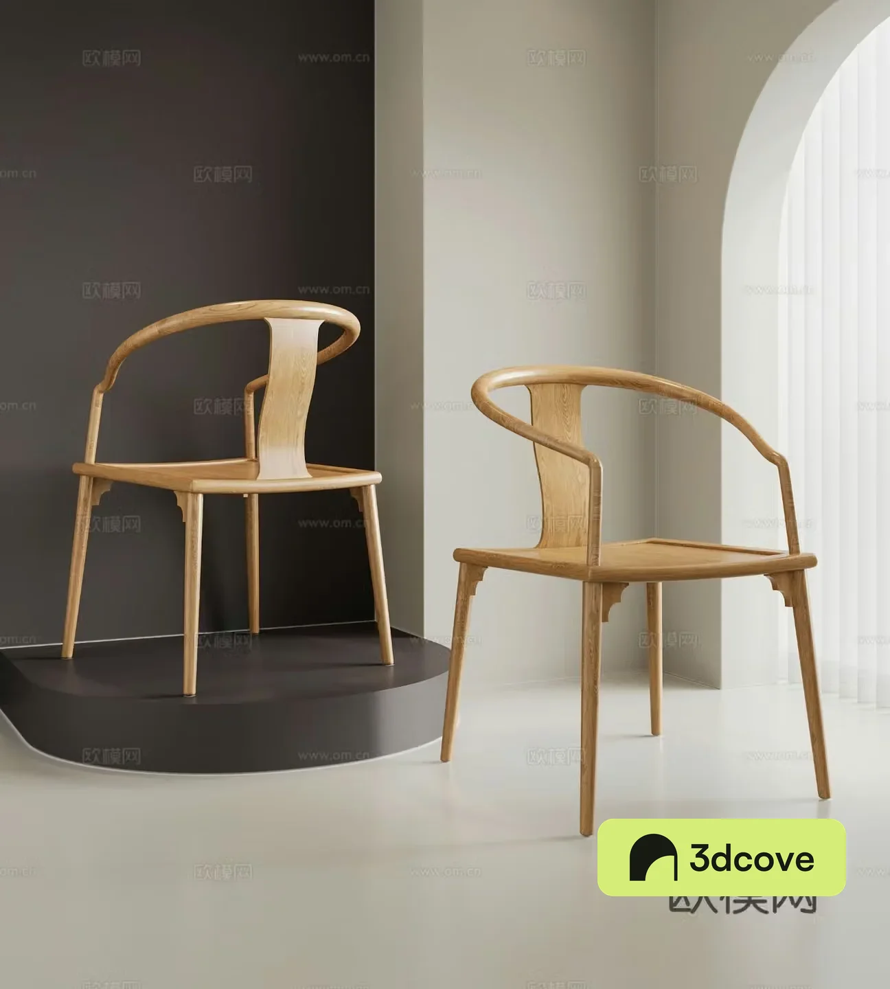 New Chinese style chair armchair