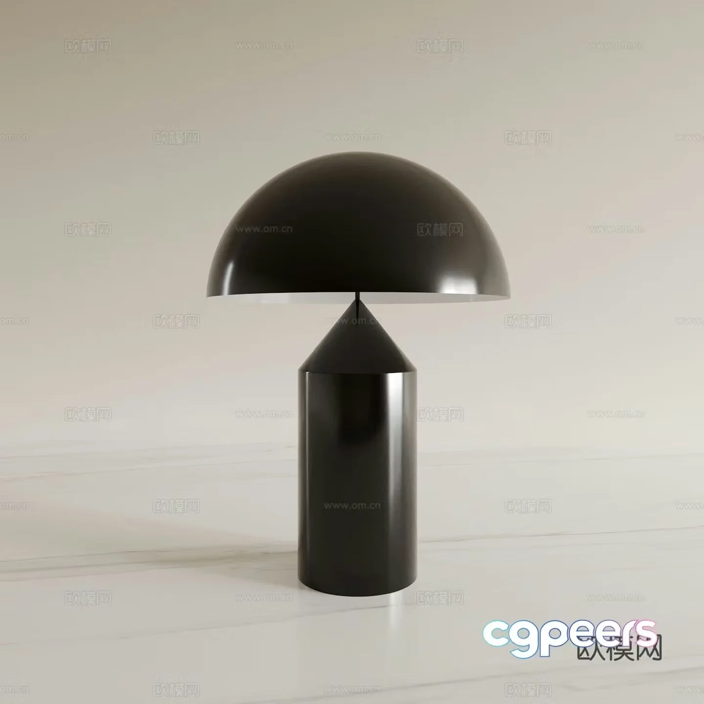 Modern desk lamp 3d model
