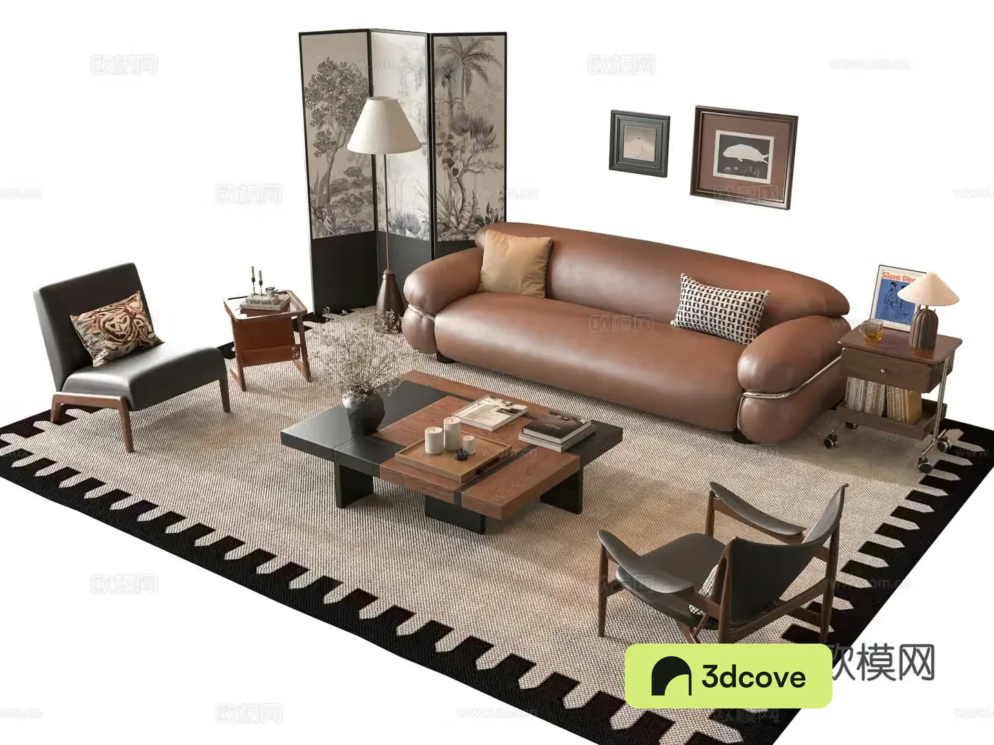 French sofa combination