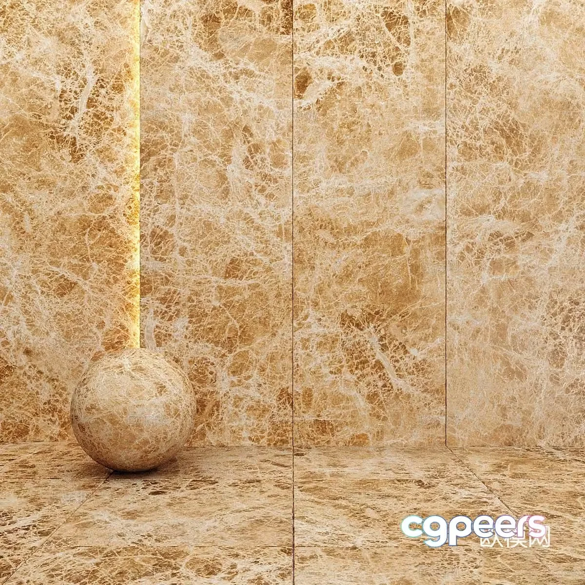 Modern Italian marble rock slab PU stone 3d model