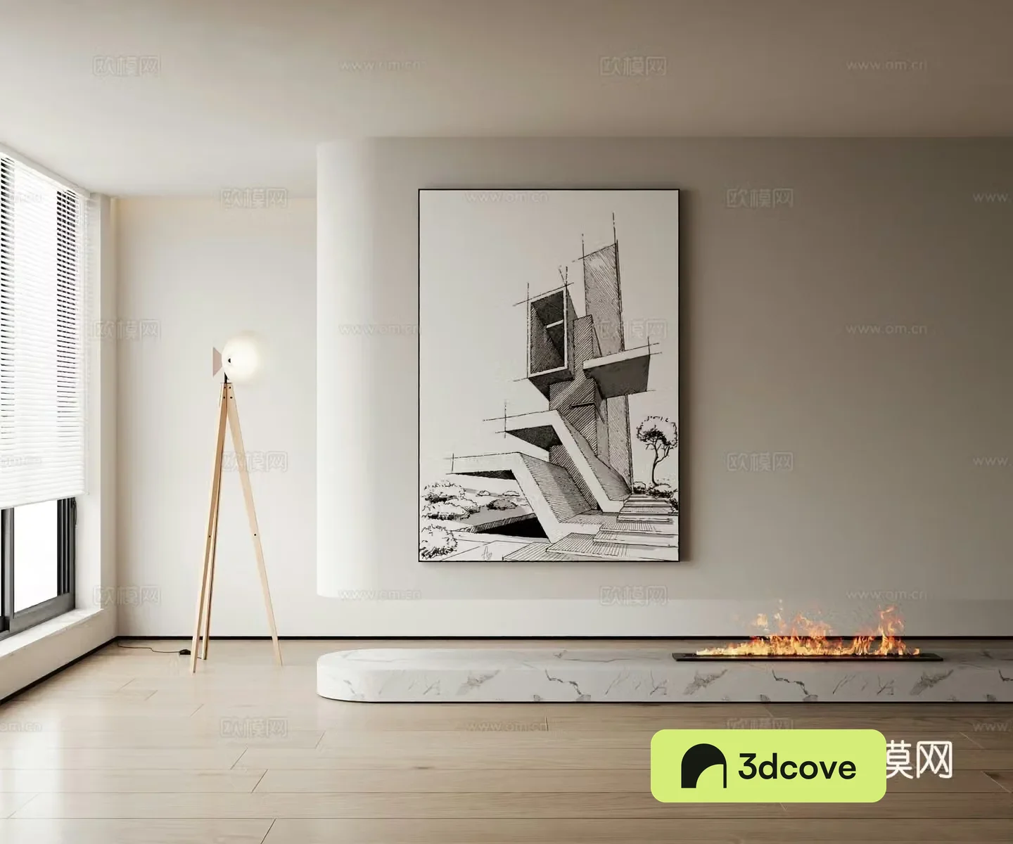 Modern decorative painting