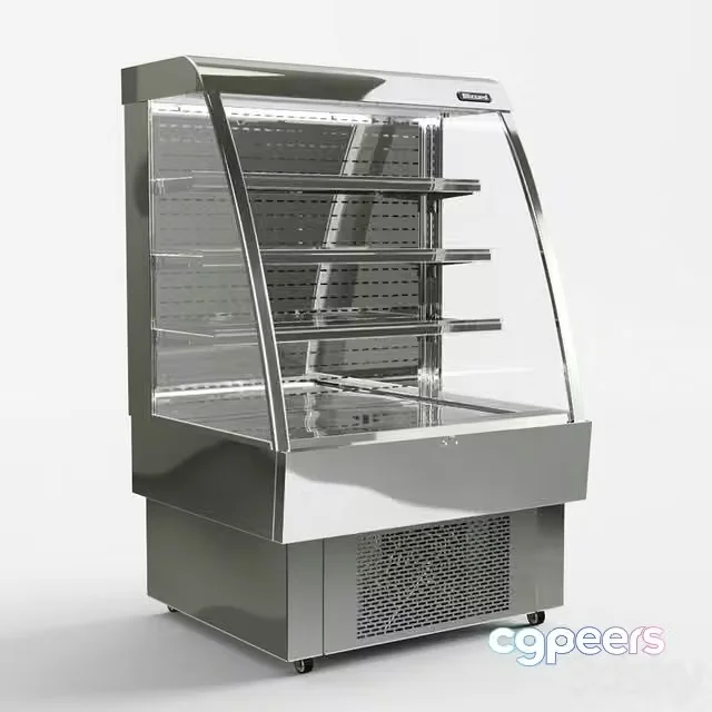 3ds Max Free – Refrigerated display case Blizzard GRAB 100 Multideck Display