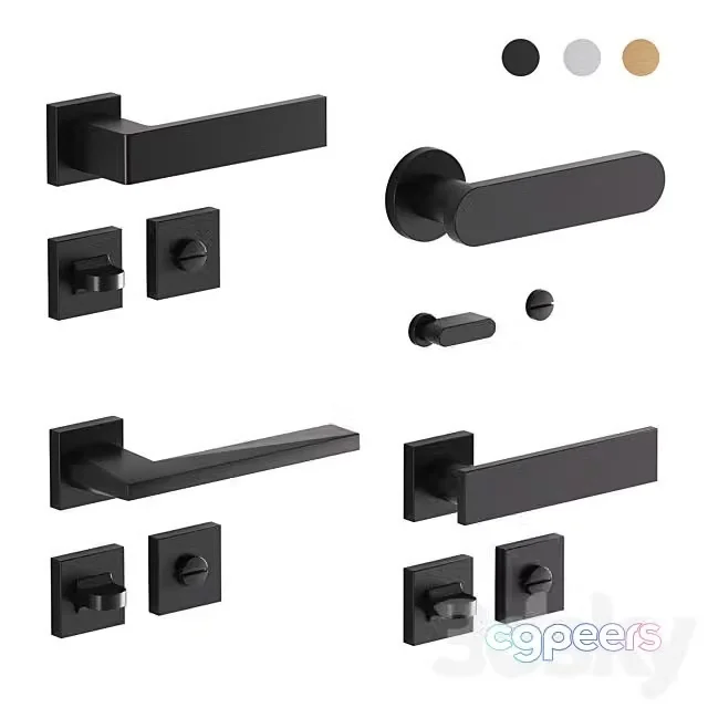 3ds Max Free – Lualdi Door Handles