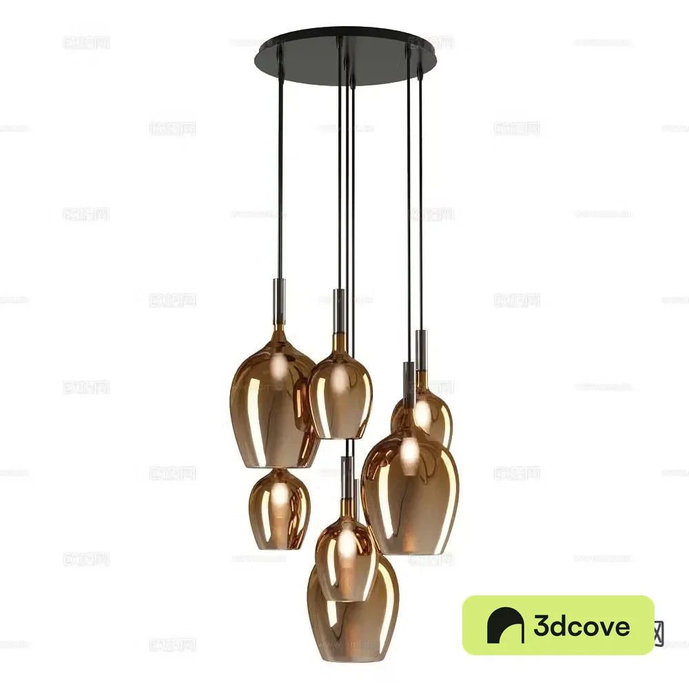 Italamp suction cup chandelier