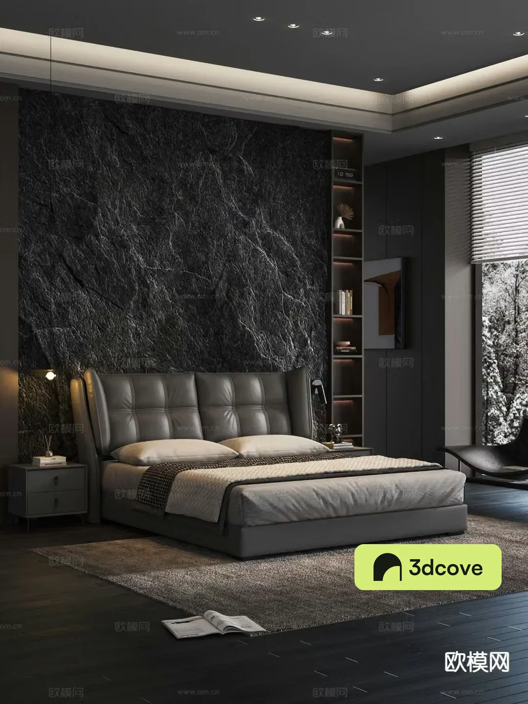 Italian double bed