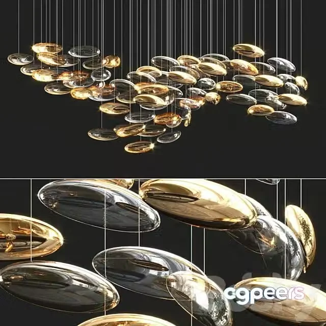 3ds Max Free – Lasvit chandelier